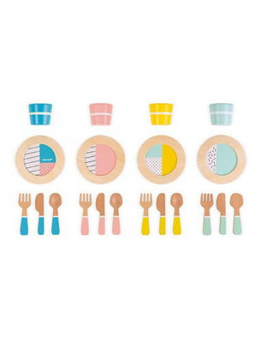 Dinette en bois - Janod Dinette en bois - Janod