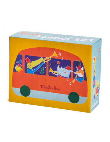 Bus musical fanfare - Moulin Roty Bus musical fanfare - Moulin Roty