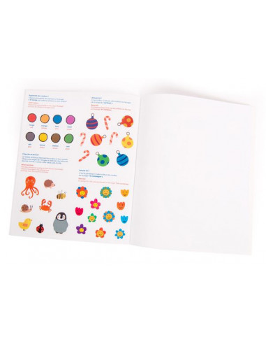 Imagier à colorier et stickers Les... Imagier à colorier et stickers Les...