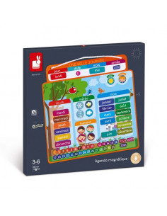 Tableau semainier magnétique