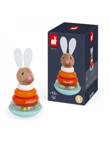 Empilable culbuto lapin - Janod Empilable culbuto lapin - Janod