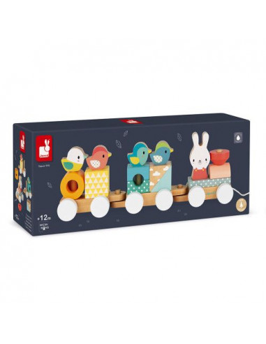 Train à tirer pure - Janod Train à tirer pure - Janod