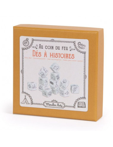 Dés à histoires Au coin du feu -...