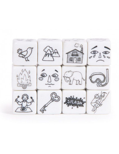 Dés à histoires Au coin du feu -... Dés à histoires Au coin du feu -...