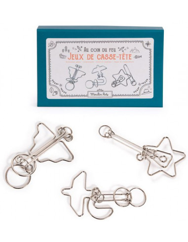 Jeux de casse-tête Au coin du feu -... Jeux de casse-tête Au coin du feu -...