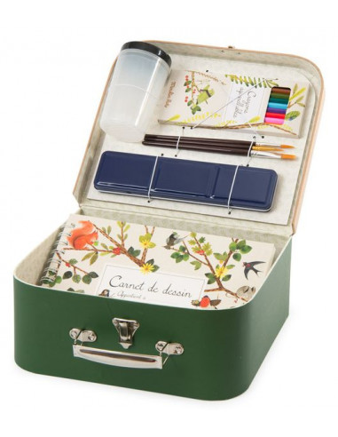 Valise aquarelliste Le Jardin du... Valise aquarelliste Le Jardin du...