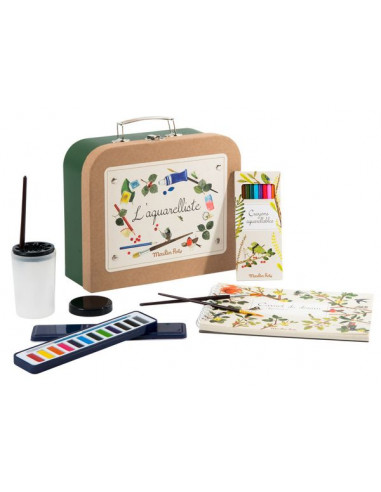 Valise aquarelliste Le Jardin du...