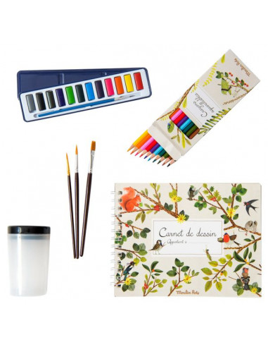 Valise aquarelliste Le Jardin du... Valise aquarelliste Le Jardin du...