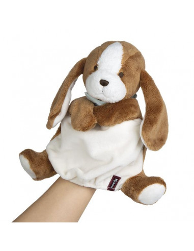 Doudou marionnette Chien Tiramisu -... Doudou marionnette Chien Tiramisu -...