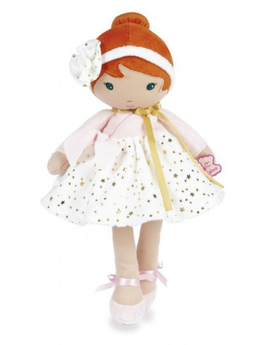 Personnalisé de poupée de chiffon 40 cm Bébé Cadeau Avec en Bois Personnalisé Tag Danseuse de Ballet 