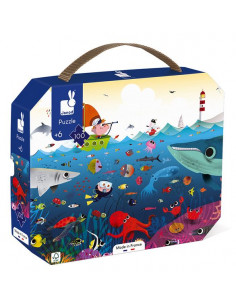 Puzzle le monde sous marin...