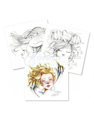 Carnet De Coloriage Wild 6 Avenue Mandarine