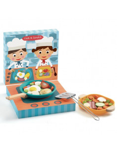 kramow Dinette Enfant 3+ Ans, Cuisine pour Enfants, Panier Pque-Nique et  Accessoire Cuisine, Jouets de Cuisine Cadeau pour enfantsgarçon Fille 4 5 6