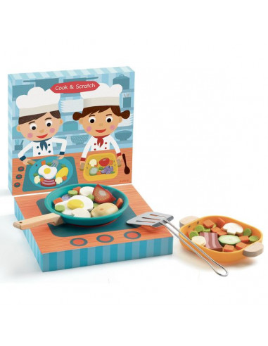 Dinette Cook & Scratch - Djeco Dinette Cook & Scratch - Djeco