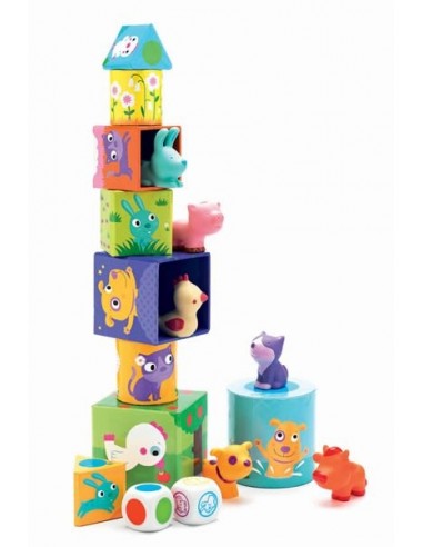 3 jeux pour les petits Ludanimo - Djeco 3 jeux pour les petits Ludanimo - Djeco