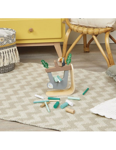 Jeu D Equilibre Paresseux Janod Jeu D Adresse En Bois Jeu D Equilibre Paresseux Janod Jeu D Adresse En Bois