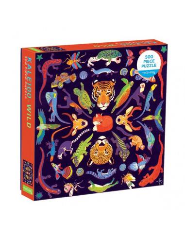 Puzzle Kaleido Wild 500 pièces