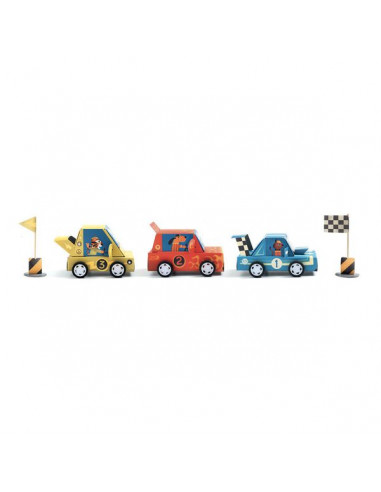 3 Voitures De Course A Creer Do It Yourself Djeco Activite Manuelle 3 Voitures De Course A Creer Do It Yourself Djeco Activite Manuelle