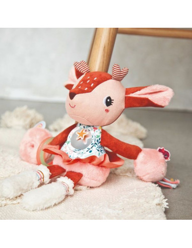 Peluche Stella faon multi-activités -... Peluche Stella faon multi-activités -...