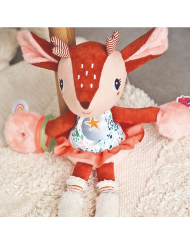 Peluche Stella faon multi-activités -... Peluche Stella faon multi-activités -...