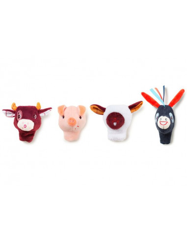 Marionnettes de doigt ferme -... Marionnettes de doigt ferme -...