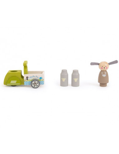 Triporteur du laitier - Moulin Roty Triporteur du laitier - Moulin Roty