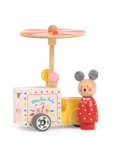 Triporteur du glacier - Moulin Roty Triporteur du glacier - Moulin Roty