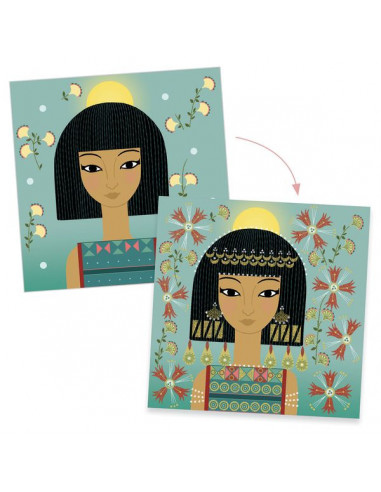 Tampons Motifs et parures - Djeco Tampons Motifs et parures - Djeco