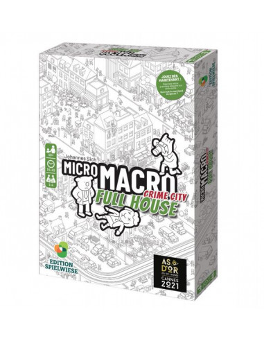 Jeu Micro Macro crime city Full house