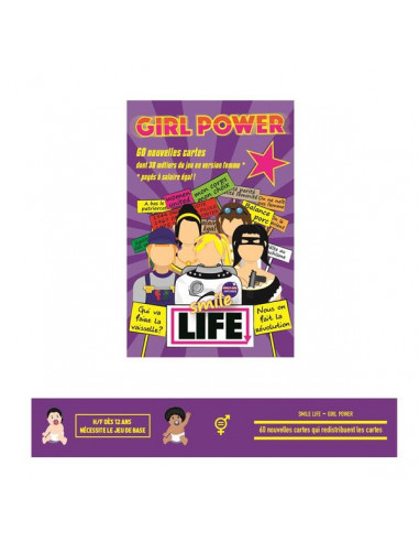 Extension girl power jeu Smile life Extension girl power jeu Smile life