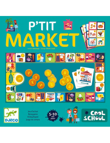 Jeu P'tit Market - Djeco Jeu P'tit Market - Djeco