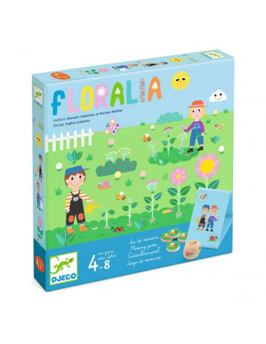 Floralia - jeu de mémoire Djeco