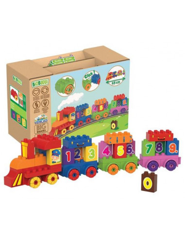 Blocs de construction Train - Biobuddi