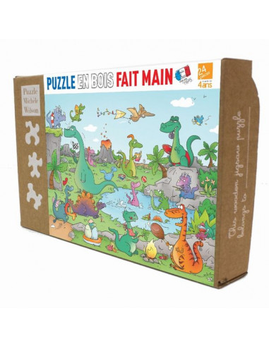 Puzzle Une journée 24 pièces - Janod - Puzzle enfant