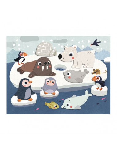 Collage pour les tout-petits - Djeco Collage pour les tout-petits - Djeco