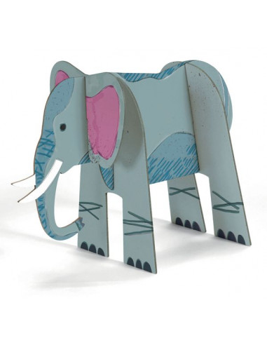 Colorie assemble et joue DIY Savane -... Colorie assemble et joue DIY Savane -...