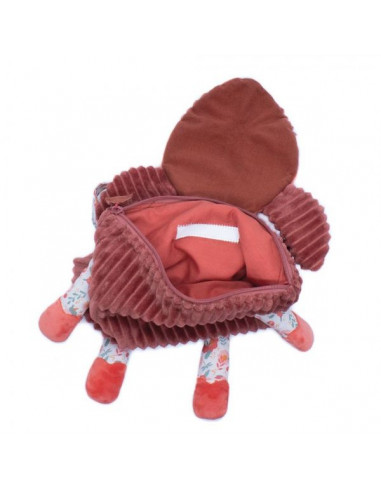 Sac à dos velours Melimelos la biche... Sac à dos velours Melimelos la biche...