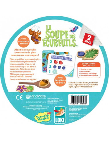Jeu La soupe des écureuils - Loki Jeu La soupe des écureuils - Loki