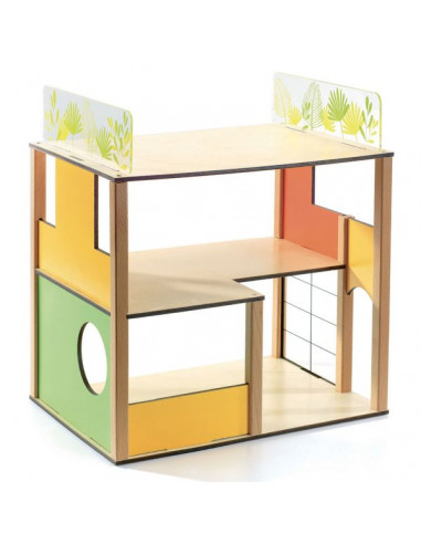 Maison de poupée meublée City House -... Maison de poupée meublée City House -...