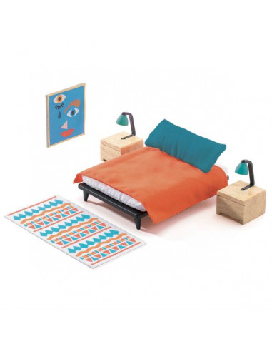 Maison de poupée meublée City House -... Maison de poupée meublée City House -...