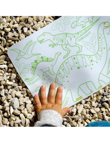 Petit set à colorier Dino - Super Petit Petit set à colorier Dino - Super Petit