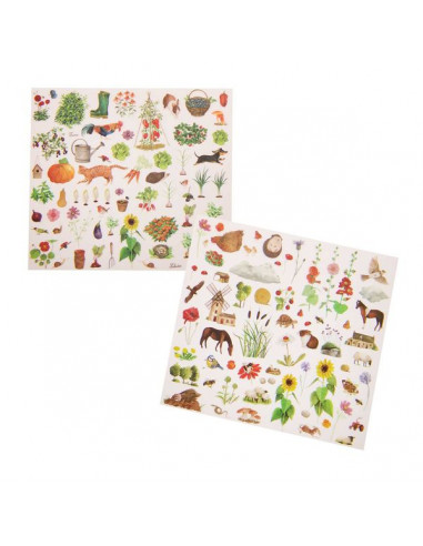 Décalcomanies du jardinier Le Jardin... Décalcomanies du jardinier Le Jardin...