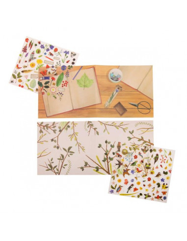 Décalcomanies du botaniste Le Jardin... Décalcomanies du botaniste Le Jardin...