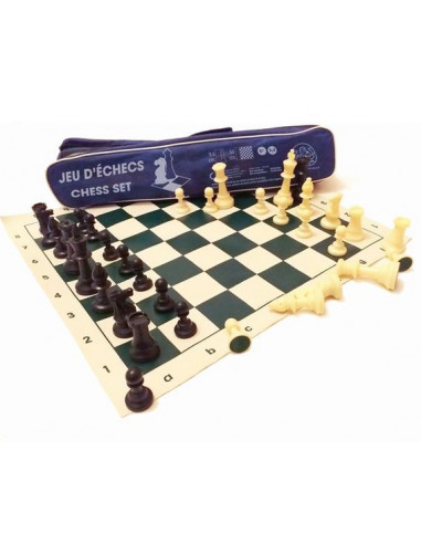Jeu d'échecs club avec sac de voyage...