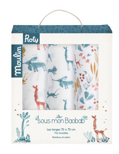 Petit Sac Cadeau De Noël En Coton BIO • Elodie Plume