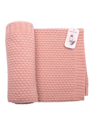 Couverture laine tricotée Après la... Couverture laine tricotée Après la...