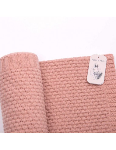 Couverture laine tricotée Après la... Couverture laine tricotée Après la...