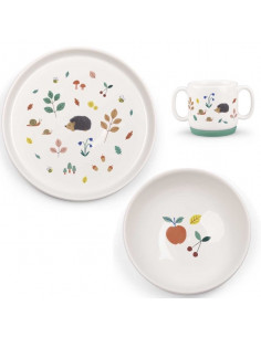 Set vaisselle porcelaine...