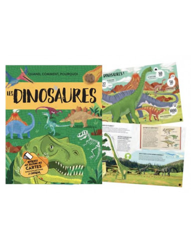 Coffret du méga atlas des dinosaures... Coffret du méga atlas des dinosaures...