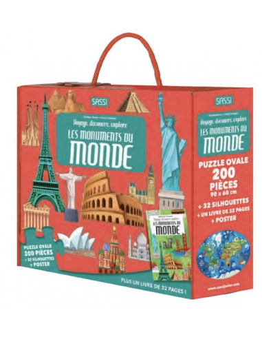 Les Villes Du Monde - Coffrets Livre Et Puzzle à Prix Carrefour